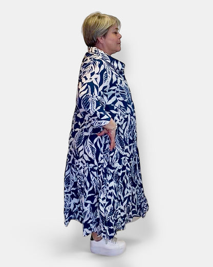Robe Feuillage Élégante